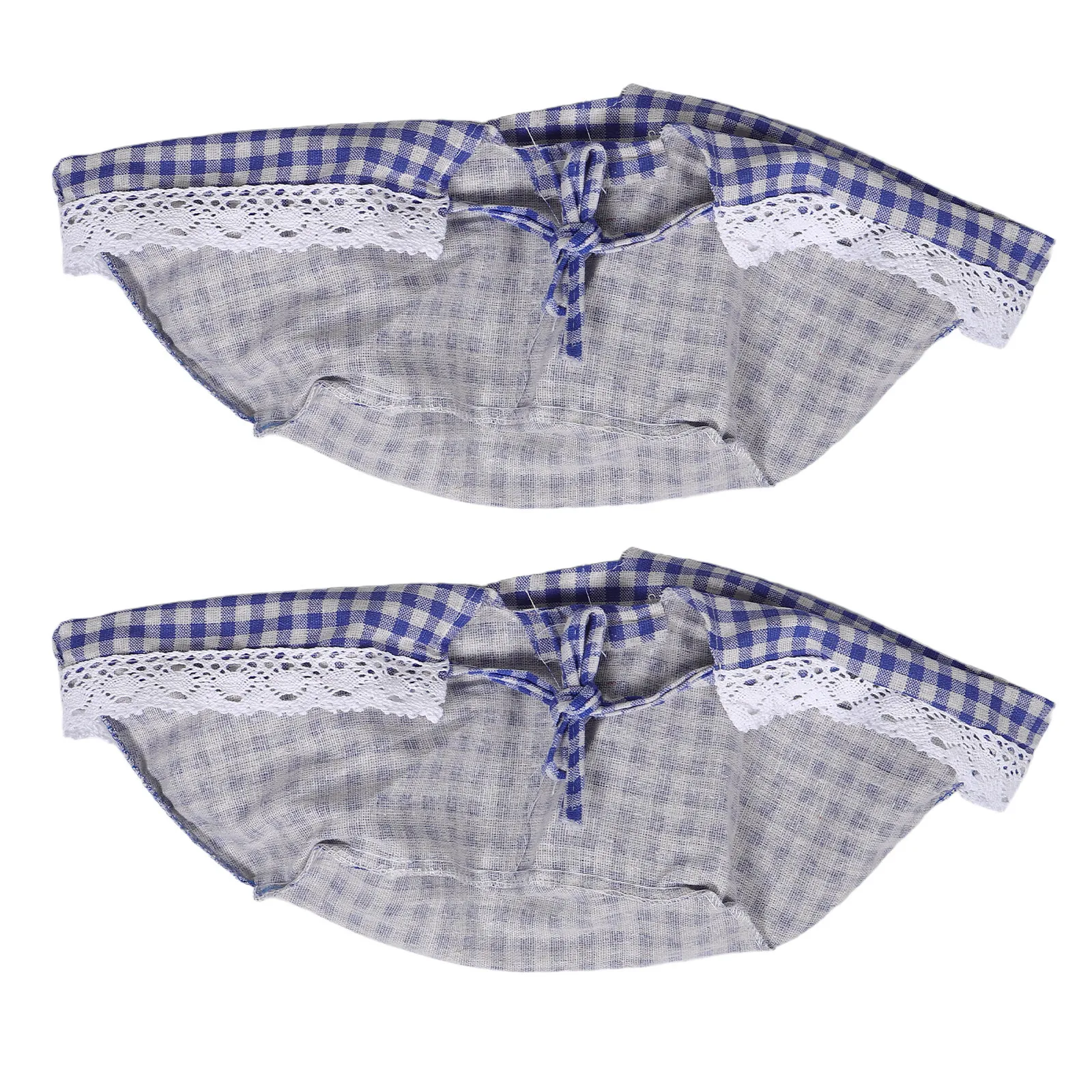 2Pcs Picnic Basket Cloth Liner Insert Replacement Washable Reusable Boho Farmhouse Style Fitted Basket Liners for Rattan Wicker