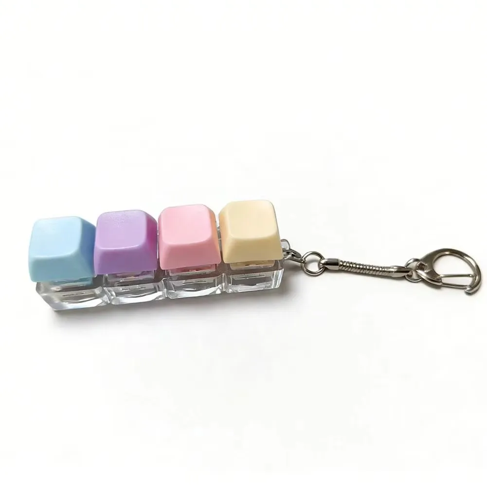 1/4/9-Tasten-Tastatur-Fidget-Clicker, mechanische Tastatur, Fidget-Schlüsselanhänger als Geschenk, um die langweilige Zeit zu überbrücken – Detail 6