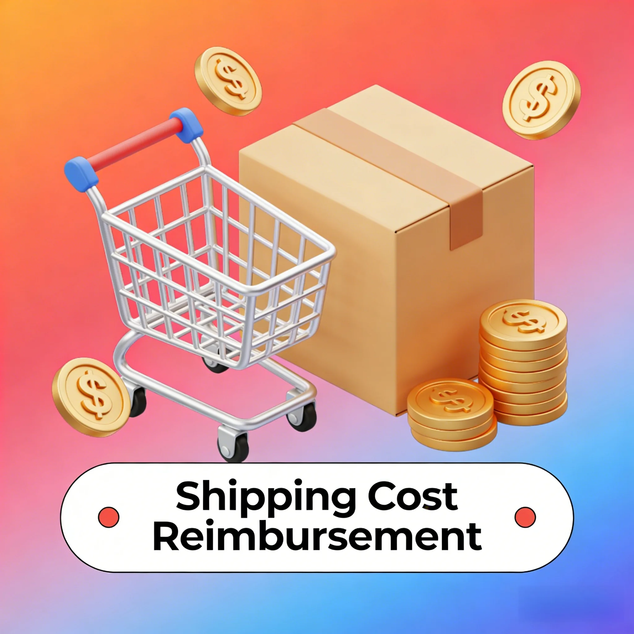 

Postal fee difference adjustment Link to pay shipping fees to the merchant