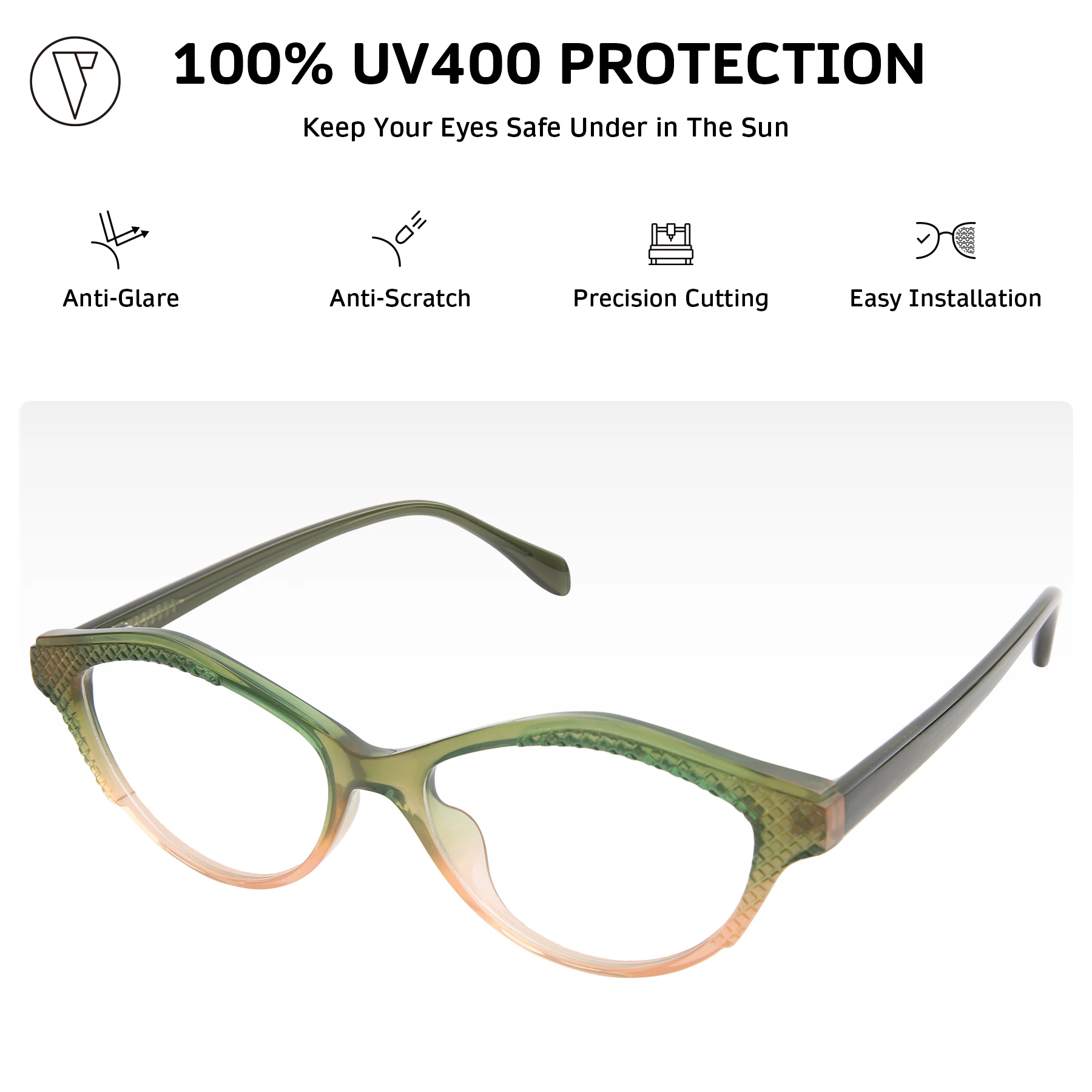 نظارات شمسية ONDEX Fashion للجنسين للرجال والنساء نظارات شمسية مستقطبة أنيقة للحماية من الأشعة فوق البنفسجية لركوب الدراجات والقيادة وصيد الأسماك