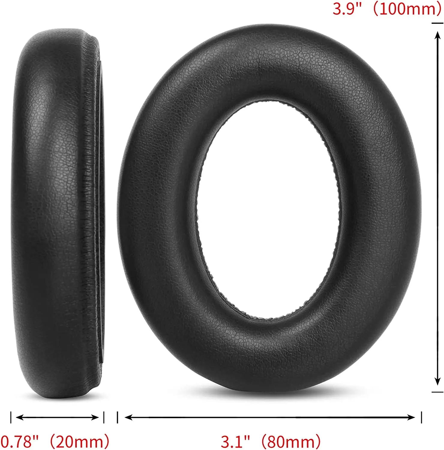 Momentum4イヤーパッド,交換用ヘッドホンパッド,sendheiser用,ヘッドホンクッション,タンパク質,レザーメモリフォーム