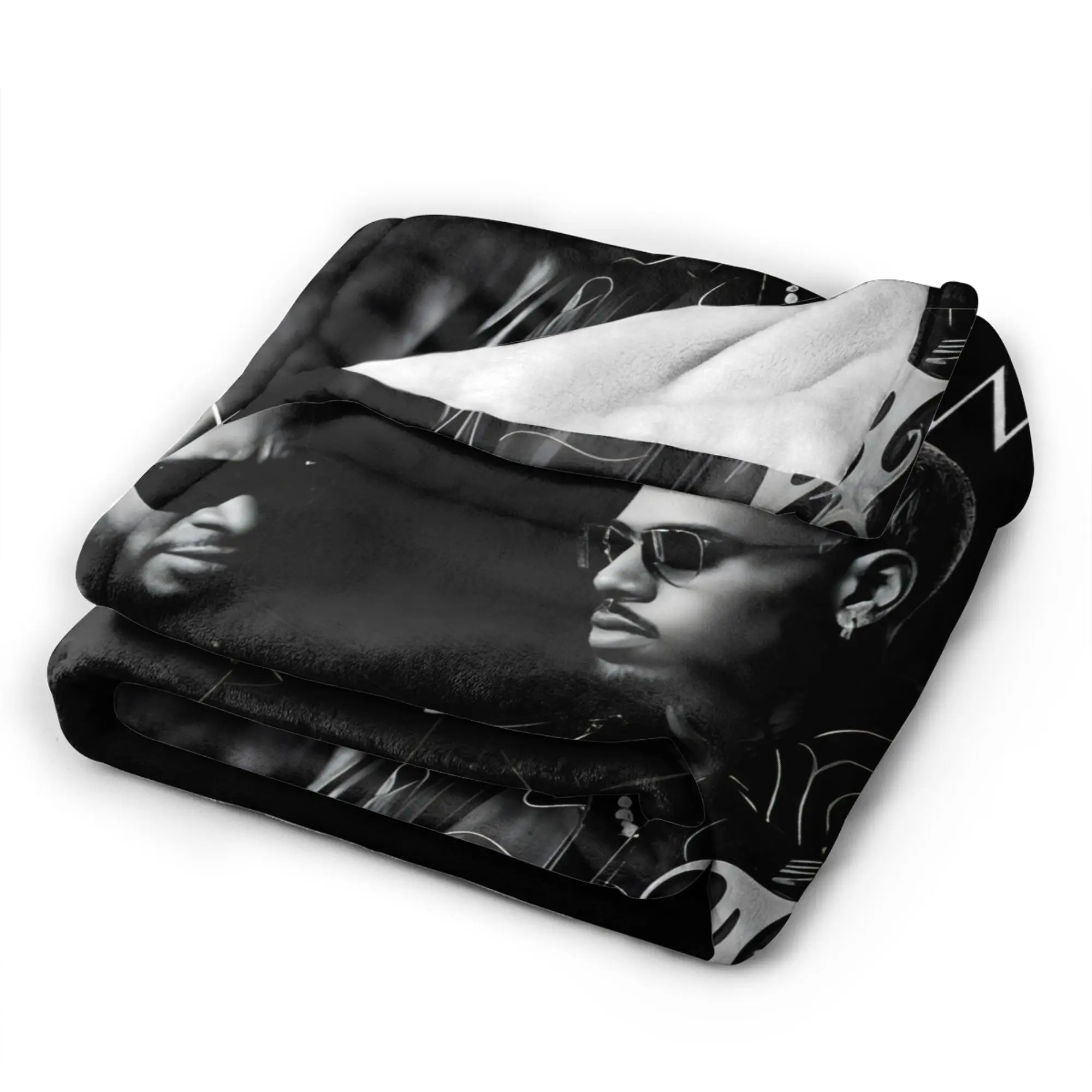 Soft Blankets Boy Girl Decorative Chris Brown And Usher The Rb Tour Throw Blanket  Raymond And Brown For Couch Chair Sofa Bed