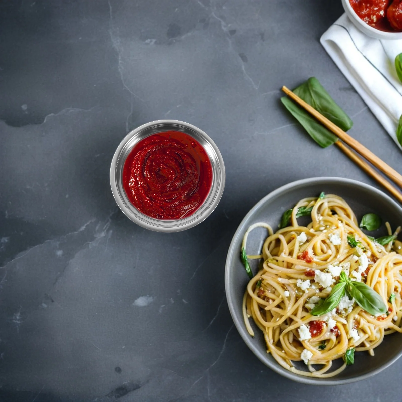 

20Pcs Round Stainless Steel Appetizer Plates 10Cm Metal Condiment Bowls Sturdy Base for Soy Sauce Seasonings Small Side Dishes