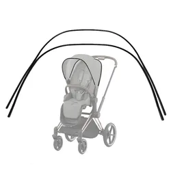 Varillas de soporte para marco de dosel de cochecito, barra de soporte para toldo solar Cybex Priam 3/4 o Mios 2/3