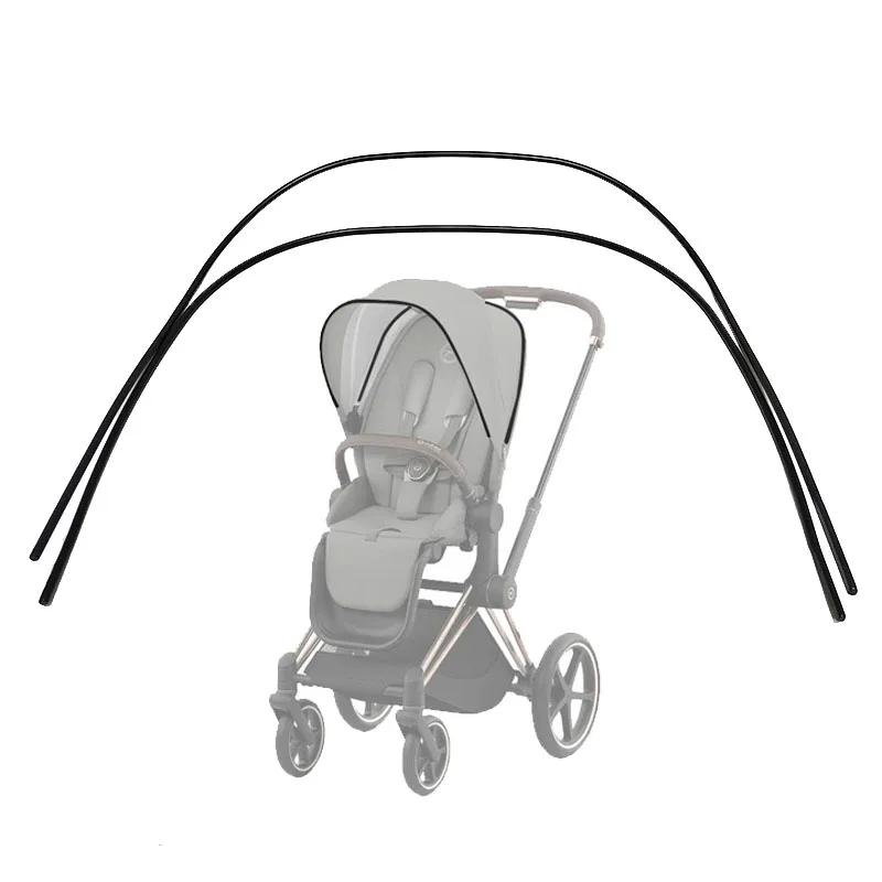 Stroller Canopy Frame Support Rods For Cybex Priam 3/4 Or Mios 2/3  Sun Awning Holder Bar Pushchair Sunshade Support Strip