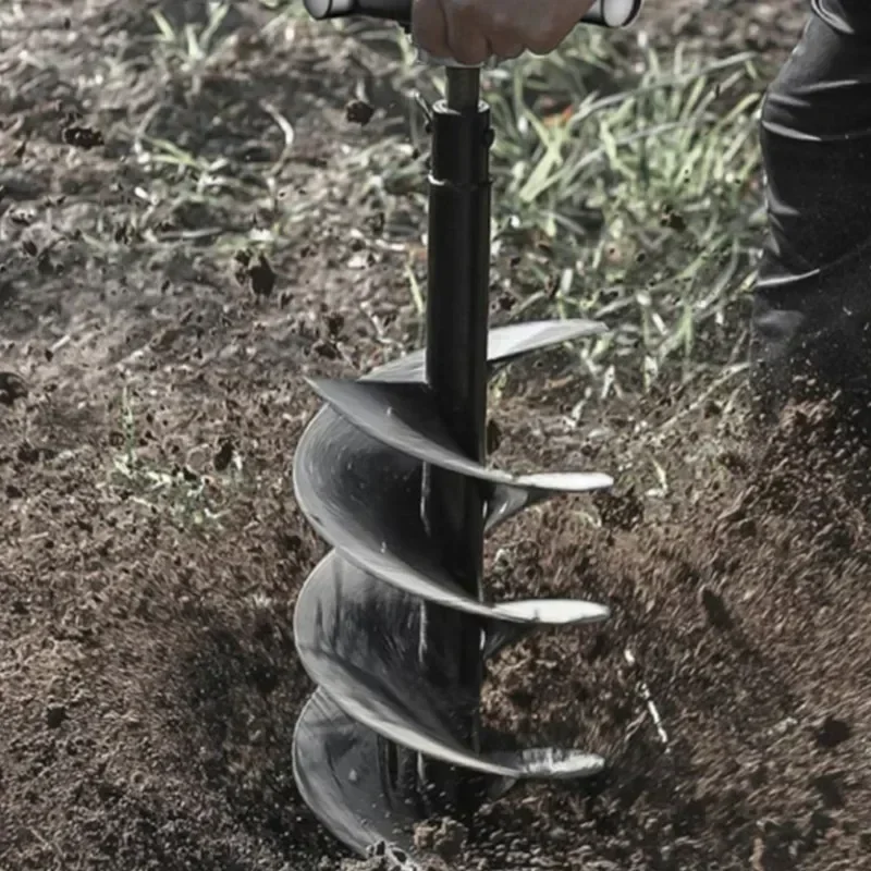 Excavadora de pozo de carga de perforación Popular y duradera, máquina para plantar agujeros de árboles, conductor de pila de perforación agrícola