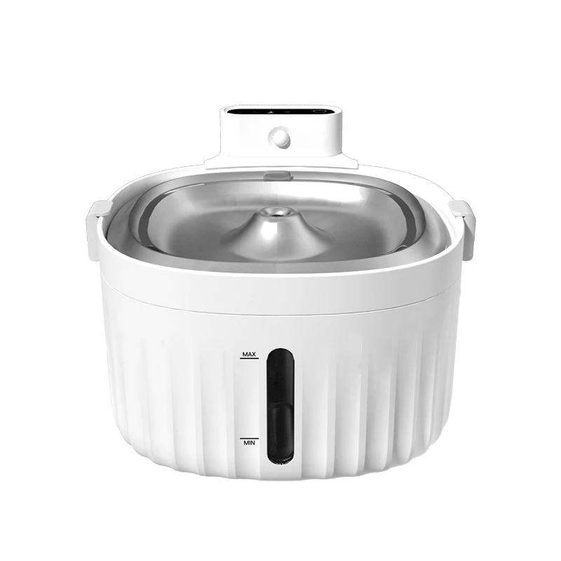 

Intelligent Automatic Cat Water Fountain 5000mAh Lithium Battery Charging Circulation Stainless Steel Cats Pet Water Dispenser