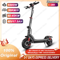 EScooters 1000W Powerful Motor 48V17.5Ah Battery NFC Start Electric Skateboard Multifunctional LCD Instrument Electric Scooter