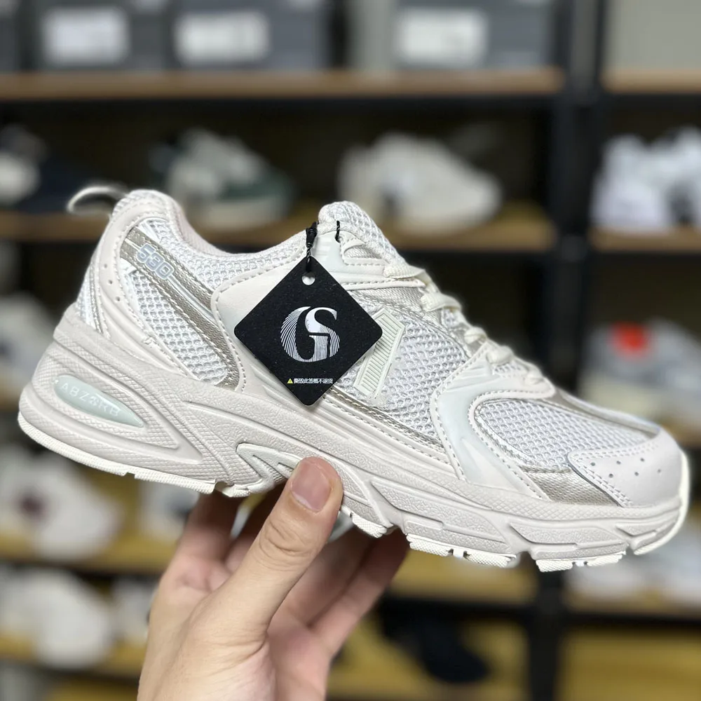 

Новые мужские и женские кроссовки 530 в ретро-стиле, дышащие, повседневные, с сетчатым верхом, нескользящие, для бега, на толстой подошве, в уличном стиле