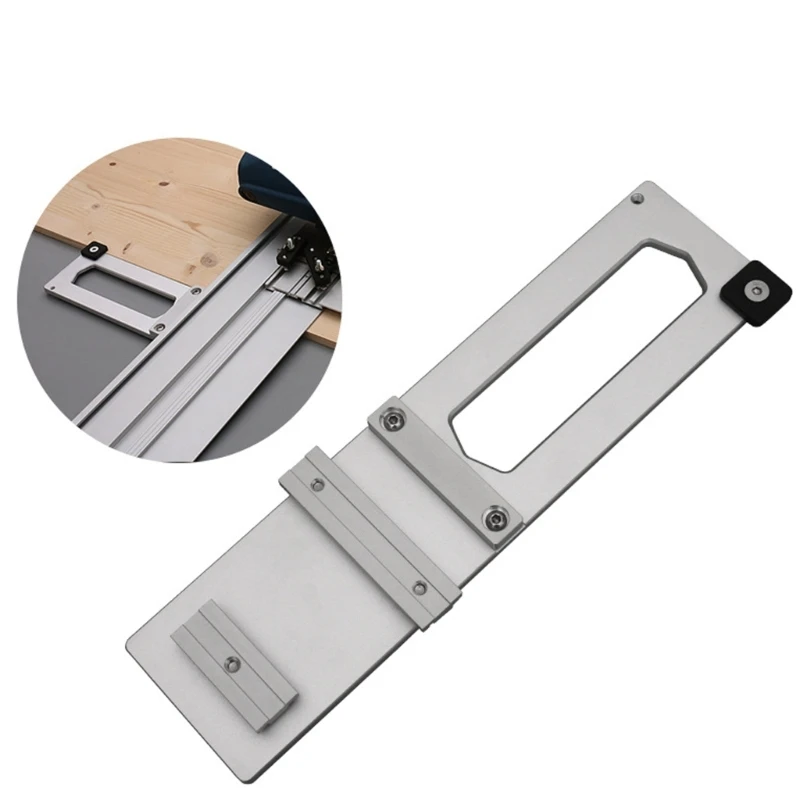 Durable Aluminum Construction Jig Ensures Accurate Woodworking Cut M4YD