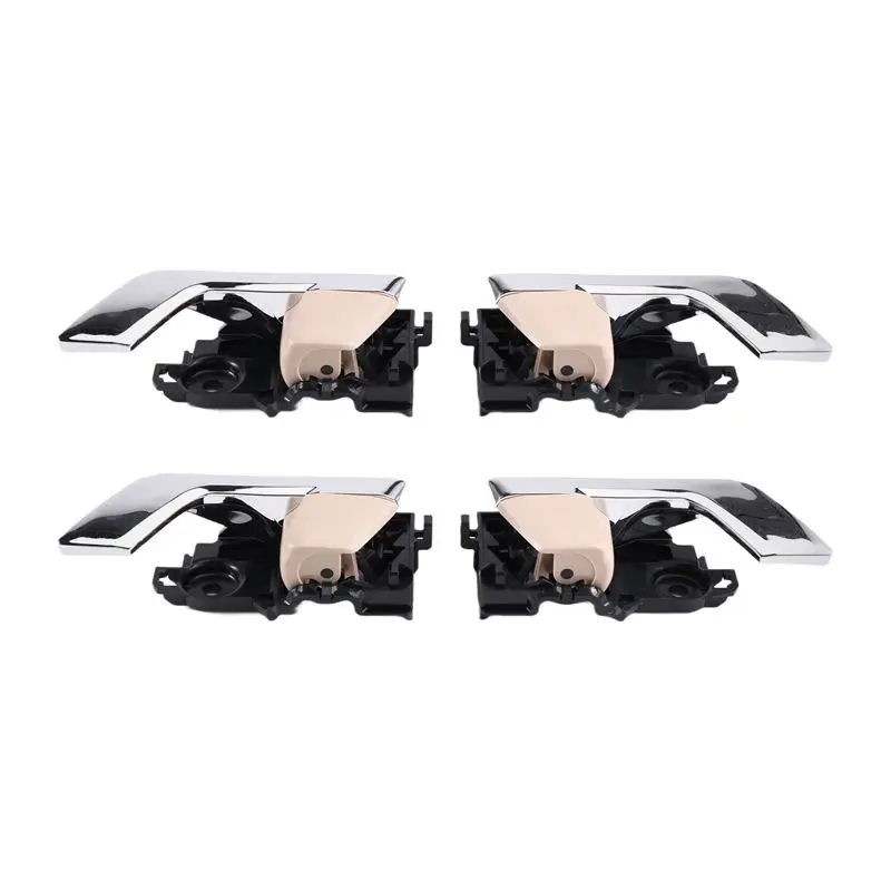 Classic-4Pcs/ Set Front/Rear Inside Door Handle 69206-0N010/69205-0N010 For Toyota REIZ GRX13 2010-2017 Inner Door Handle Pull