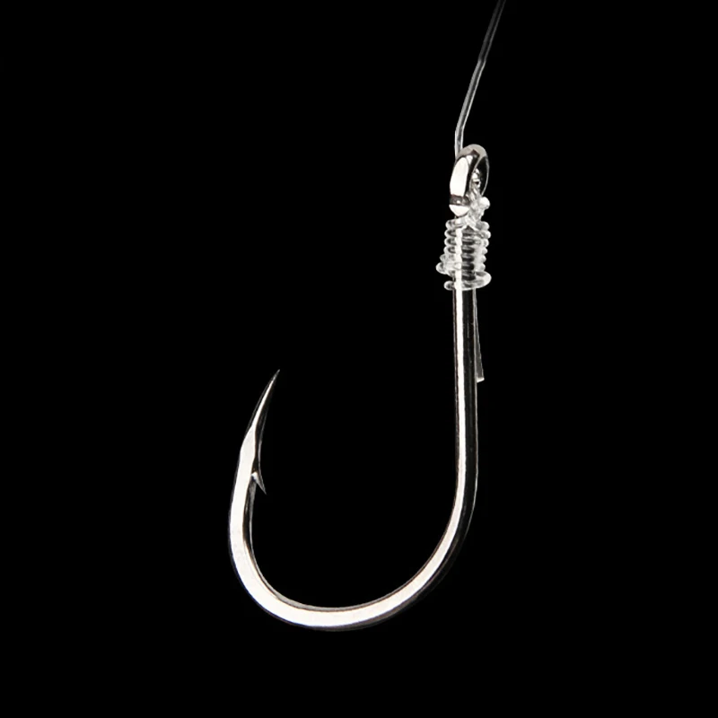 High Carbon Steel Fish Hook Iron Barbed Hooks For Saltwater Freshwater