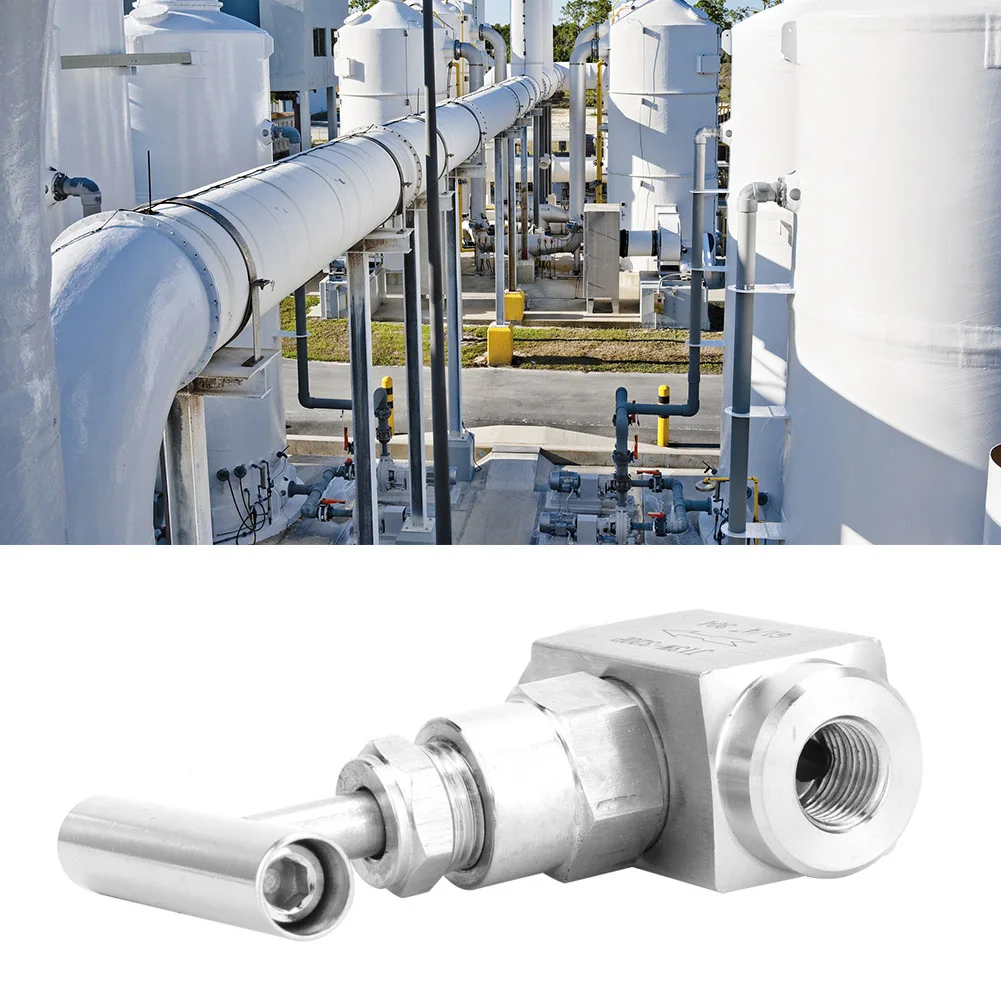 

304 Stainless Steel Female Thread High Pressure Stainless Steel BSPP Female Thread Straight Needle Valve for Water