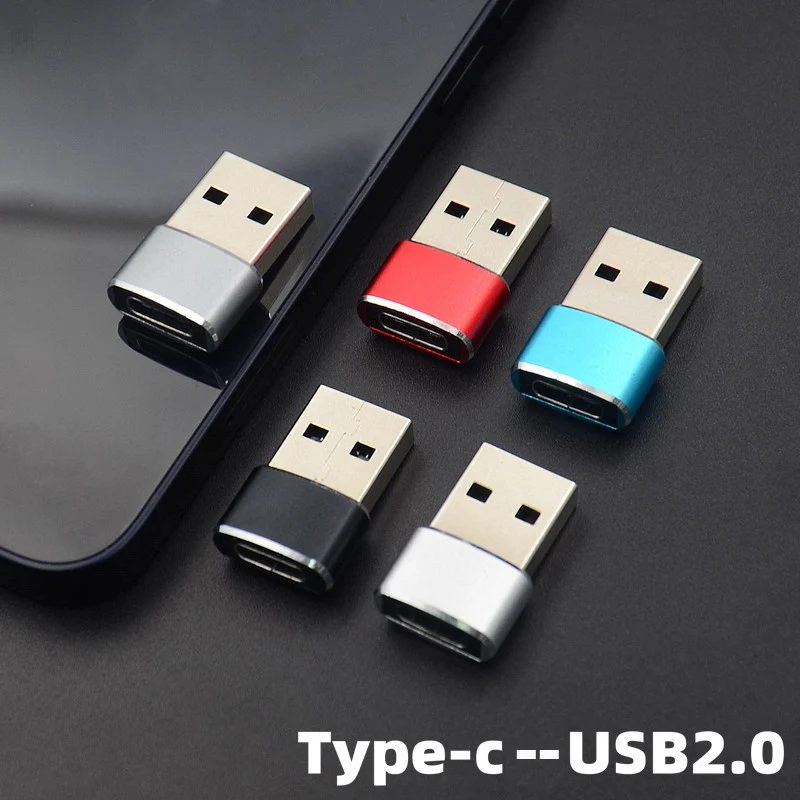 OULLX USB OTG Male To Type C Female Adapter Converter Type-C Cable Adapter For Xiaomi Huawei Nexus Oneplus  USB-C, Data Charger