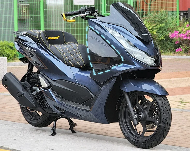 1pc  PCX 125 Side Windshield Smoke Legs 18-24 PCX