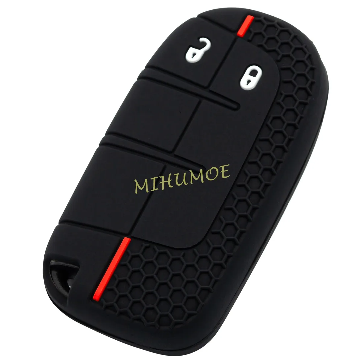 

Силиконовый чехол для ключей с 2 кнопками для Jeep Grand Cherokee WK2 Cherokee KL Renegade BU Compass MP