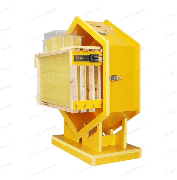 Wall Mounted Beehive Kit Indoor Beekeeping Starter Set, 1 Hive +3 Foundation Frames +6 Honey Boxes +1 Base for Home Beekeeper