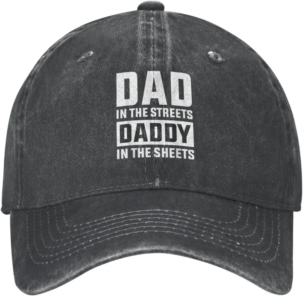 

Dad in The Streets Daddy in The Sheets Hat Funny Father's Day Hat Trucker Hats Baseball Cap Adjustable Sports Unisex Caps