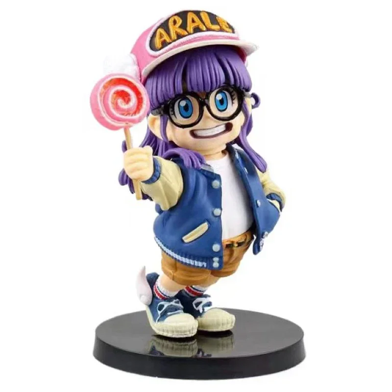 13 cm Arale Dr Slump Anime Figur Puppe Statuette PVC Figur Modell Wohnkultur Zimmer Zubehör Desktop Dekoration Kinder Geschenke