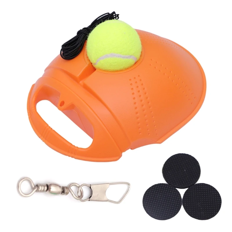 Self-Pracitce Tennis Practice Training Tool Tennis Trainer Ball with String Ball N58B