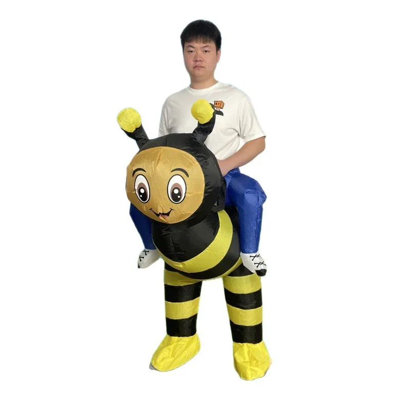 

Christmas Performance Props Cartoon Dolls, Bees Inflatable Costumes Holiday Prom Atmosphere Costumes Makeup