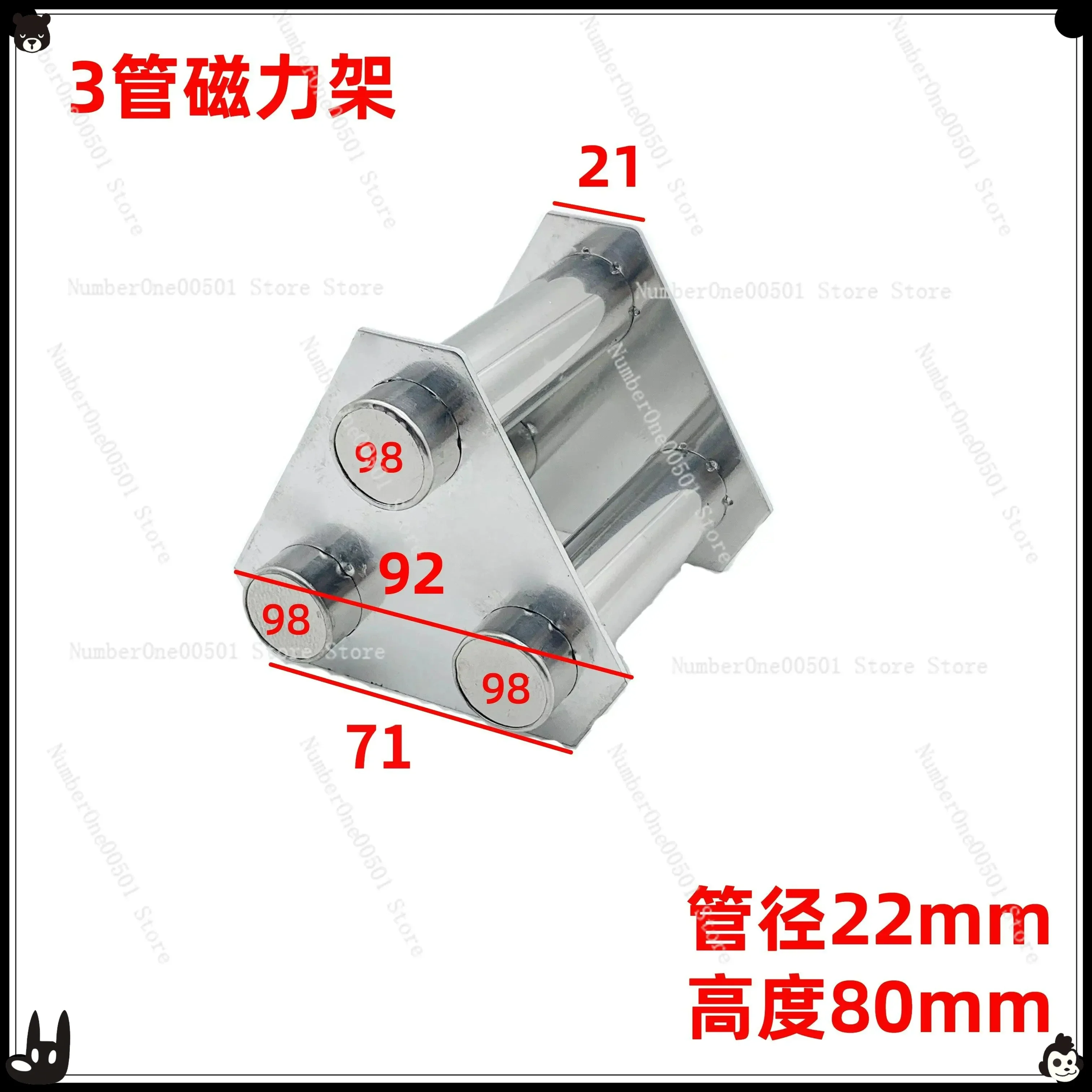 

Magnetic Frame 9 Tube Injection Molding Machine Magnetic Rack 2500 Gauss Mini Plastic Injection machine Strong Magnet Dryer Magn