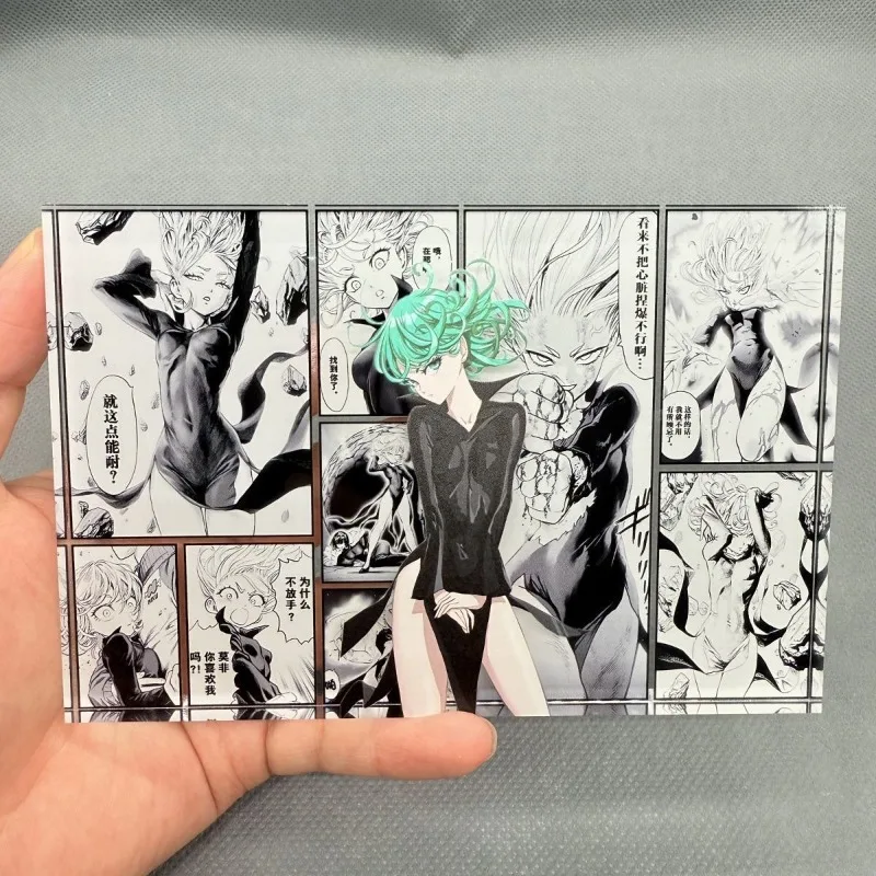 One-Punch Man Tatsumak Tijolo Acrílico Criativo Alto Valor de Cor diy Animação Impressão de Alta Definição Decoração de Marca Secundária