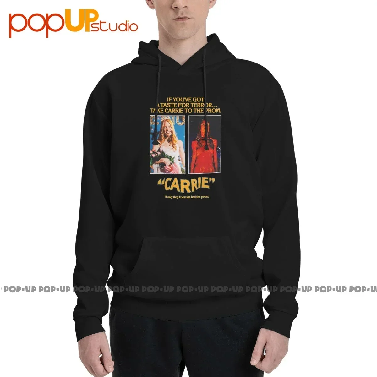 Carrie V3 Brian De Palma Horror Movie Hoodie Sweatshirts Hoodies Soft Casual Natural Streetwear