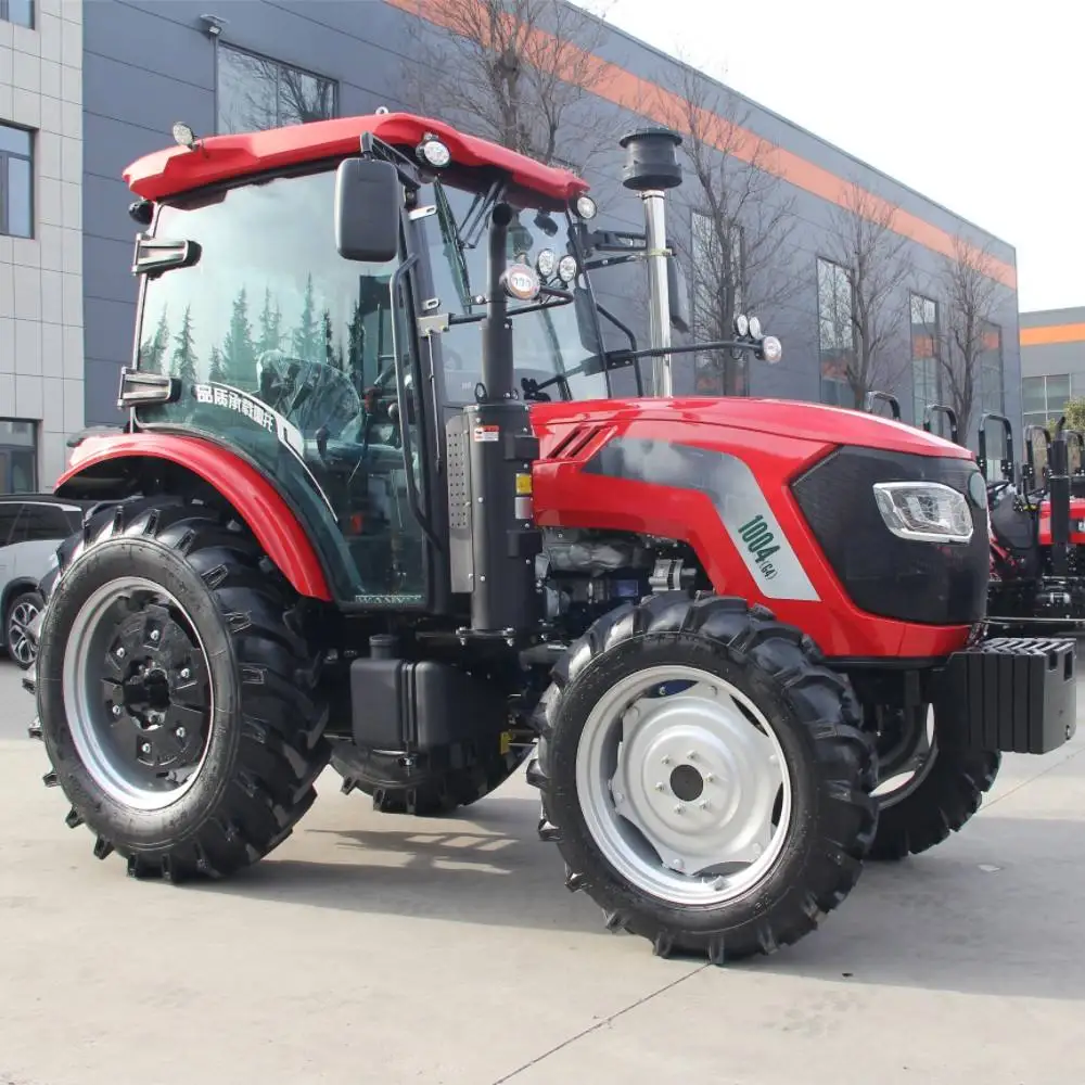 Китайские сельскохозяйственные тракторы для ферм и садов, 4x4, 4WD, дизельные, компактные, мини, 70 л.с., серия 704.