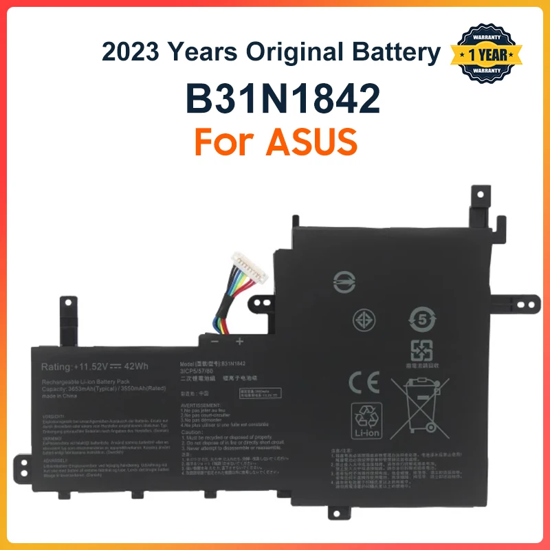 B31N1842 Laptop Battery For ASUS VivoBook F513EA F513EP F513IA K513E K513EA K513EP KM513UA M513IA M513UA S513EA S513F