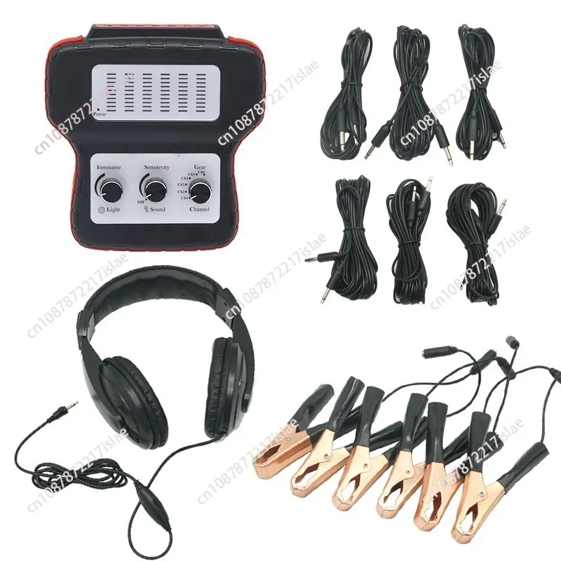 6-Channel Auto Abnormal Sound Detector, Electronic Engine Chassis Noise Diagnostic Stethoscope