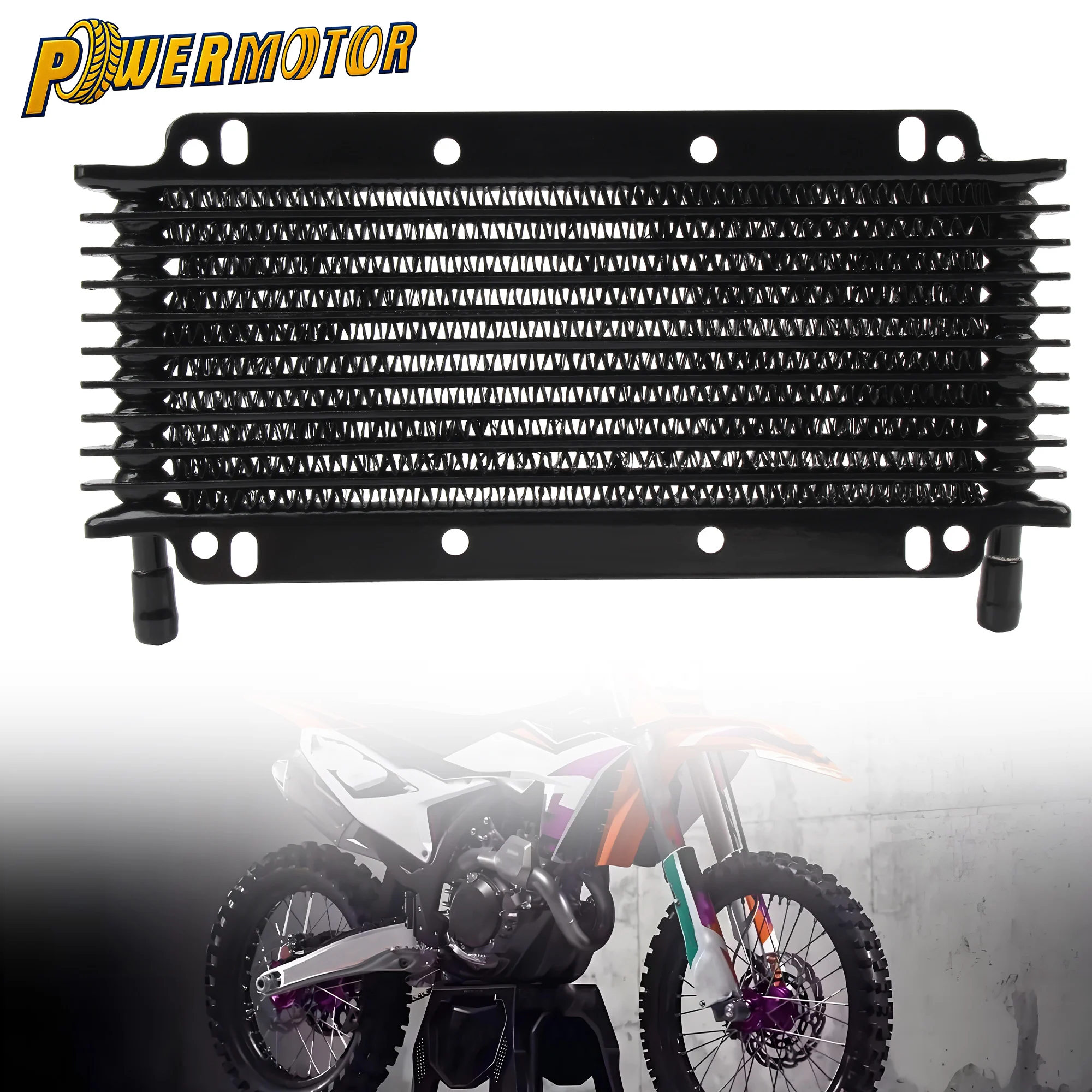 

Motorcycle Oil Cooler Cooling 50-250cc Engine Automatic Transmission Oil Radiator ATV Dirt Bike Motocross Modified Accessories