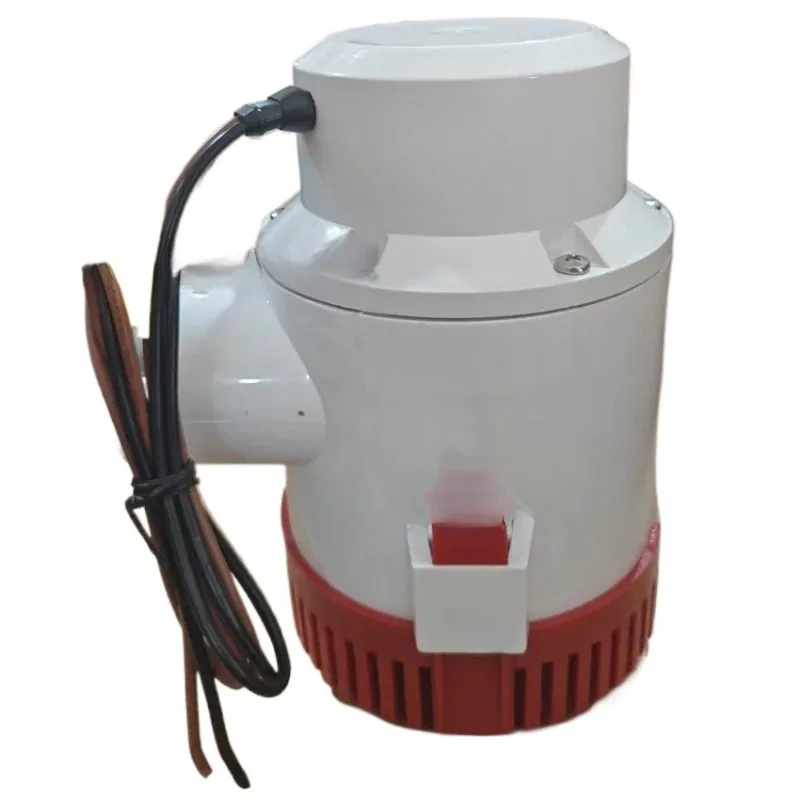 

High Flow Submersible Bilge Pump Boat Marine Plumbing Electric Water Pump Mini Marine Bilge Water Pump 12V 16A 6M 50MM