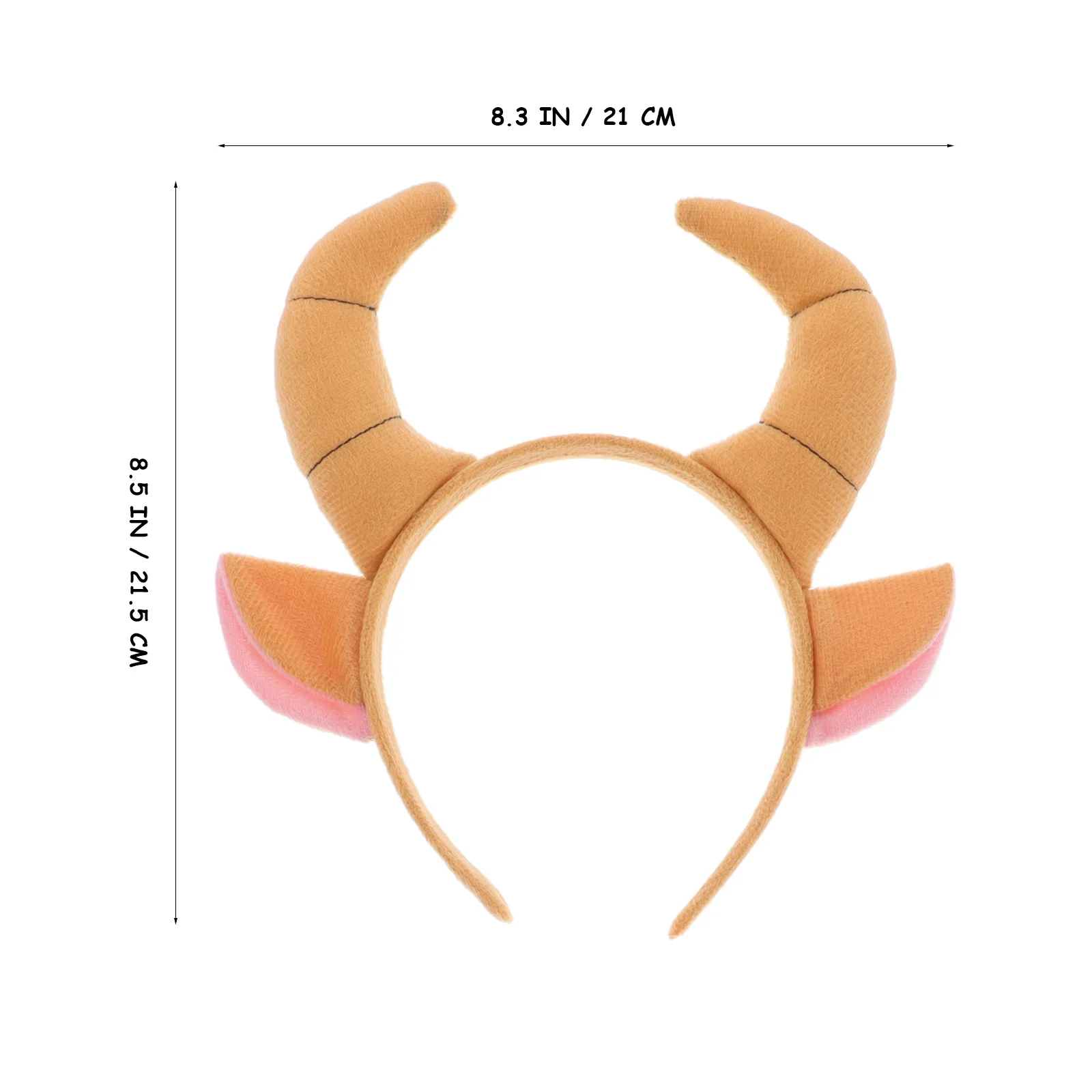 ที่คาดผมเขาแกะ 1 ชิ้น พร้อมโบว์ผูกผม หางปลอม อุปกรณ์แต่งกายคอสเพลย์สัตว์ สำหรับงานปาร์ตี้คริสต์มาส ฮาโลวีน และการแสดงบนเวที