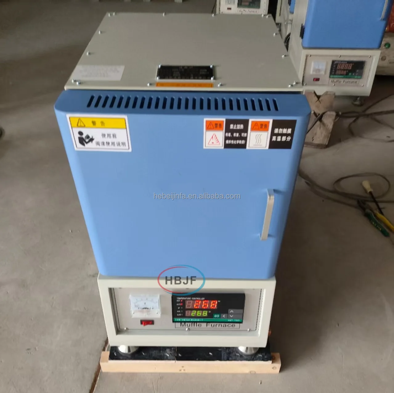 China Factory 1000 1200 1300 1600 1800 Degree High Temperature Electric Heat Treatment Lab Muffle Furnace