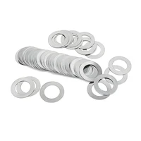 Arandelas de ajuste de acero inoxidable 304 DIN988 de 0.1/0.2/0.3/0.5/1mm M2 M3 M4 M5 M6 M7 M8 M9 M10 M12-M40 para ajuste ultra preciso de bobinas