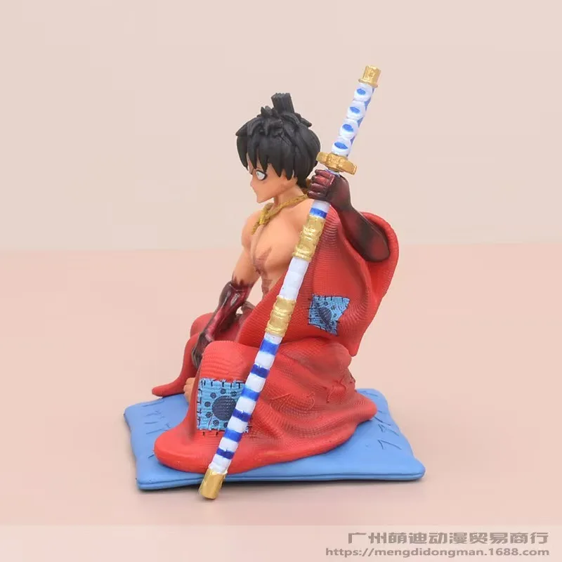 

One Piece Anime Figure Luffy Wano Country Statue Collection Figurine Desktop Ornament Action Figures Toy Model For Children Gift