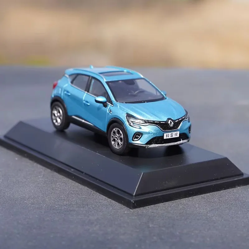 Diecast Alloy 1/43 Scale CAPTUR KOLEOS SUV Model samochodu Kolekcja statyczna Dekorowane prezenty świąteczne Zabawki