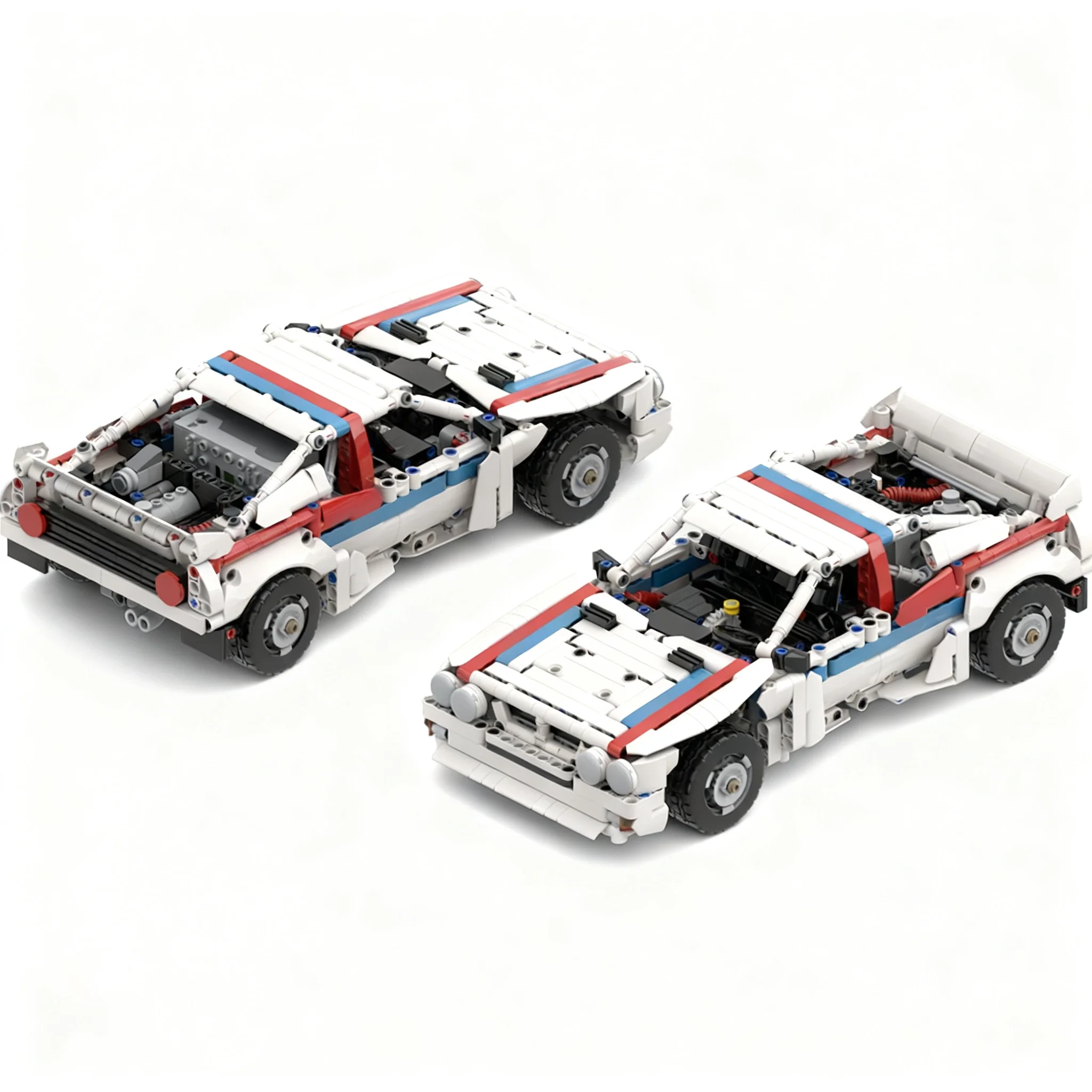 932pcs MOC Technical RC Lancia Rally 037 Model Building Blocks Christmas Gift Architecture Toy Birthday Assemble Craft Brick