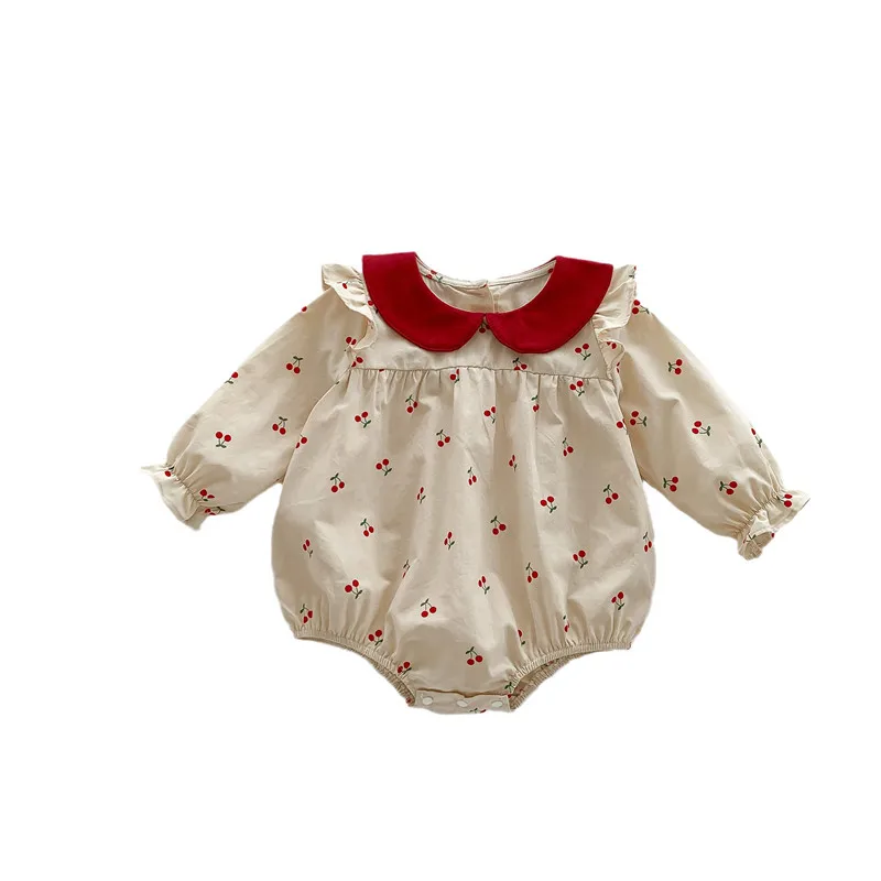 

Baby Bodysuit Printed Girl Princess Cotton Newborn Rompers fart wrap climbing suitr Infant Jumpsuits