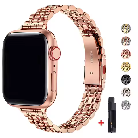 Stainless Steel Strap For Apple Watch Ultra3 Band 49mm 42 44mm Metal Bracelet For iWatch Series 11 10 9 8 7 6SE 5 4 3 45mm 41mm