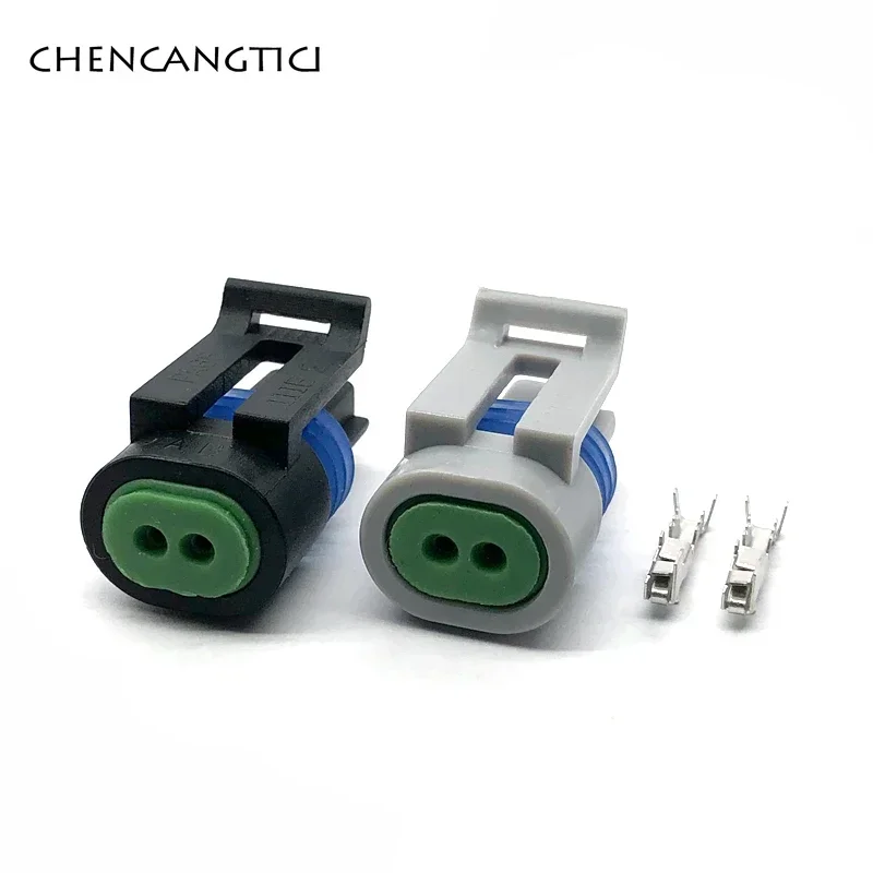 

5 Sets Delphi 2 Pin Female Waterproof Electrical Wire Connector Sealed Auto Plug For GM 12162197 12162195 12162193