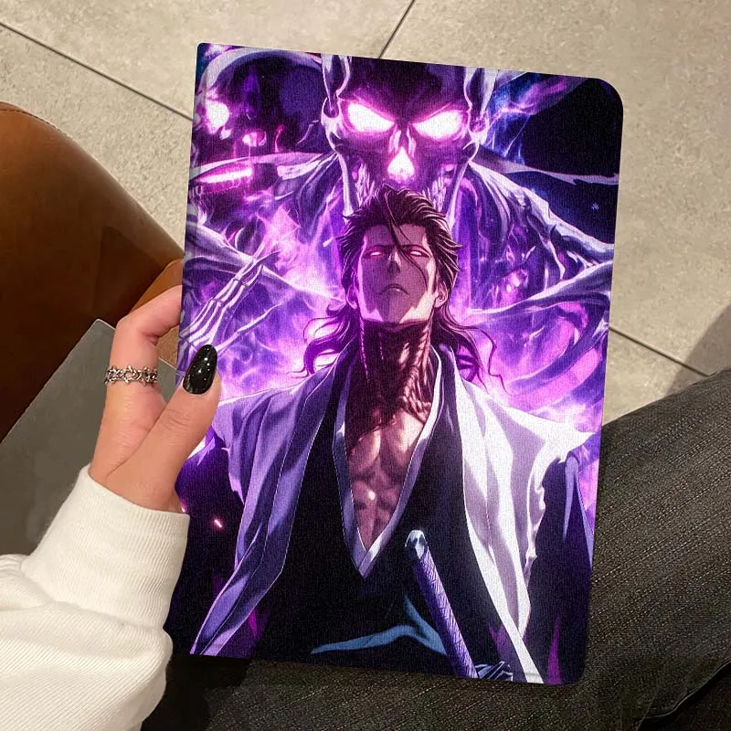 حافظة هزلية B-Bleach لهاتف سامسونج جالاكسي تاب S11 S10 S9 S8 S7 S6 A11 A9 A8 A7 10.5 10.4 Lite FE Plus بوصة