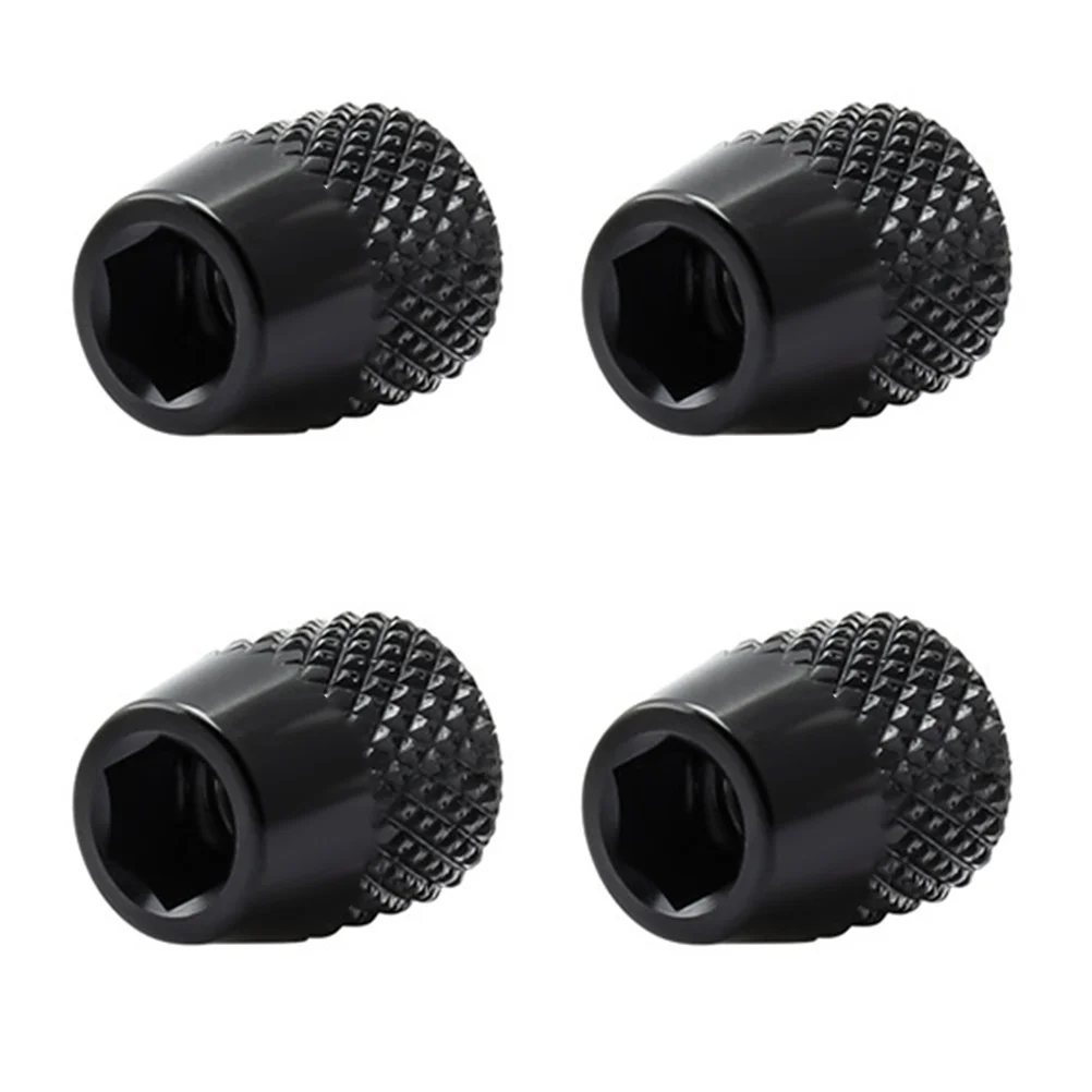 

4pcs Block Aluminum Alloy Fixed Nuts Corrosion Resistant Light Weight Bike Parts Accessories Brake Block Fixing Nuts