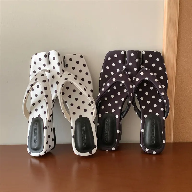 

Bailamos 2026 Summer Brand Women Slipper Ladies Outdoor Casual Low Wedge Heel Slides Fashion Narrow Band Slip On Flip Flop