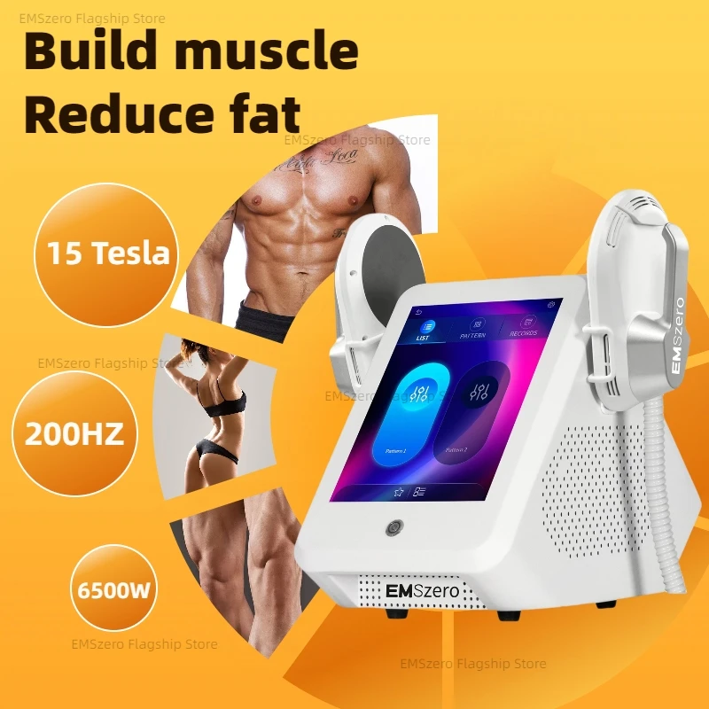 

Body Slimming Muscle EMS Electromagnetic Stimulate Buttock Toning Emszero Machines 15 Tesla Professional 6500w NEO