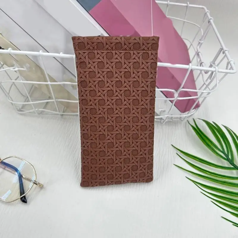 علبة تخزين النظارات بو حقيبة منظمي النظارات الشمسية للنساء للنساء يسافرون