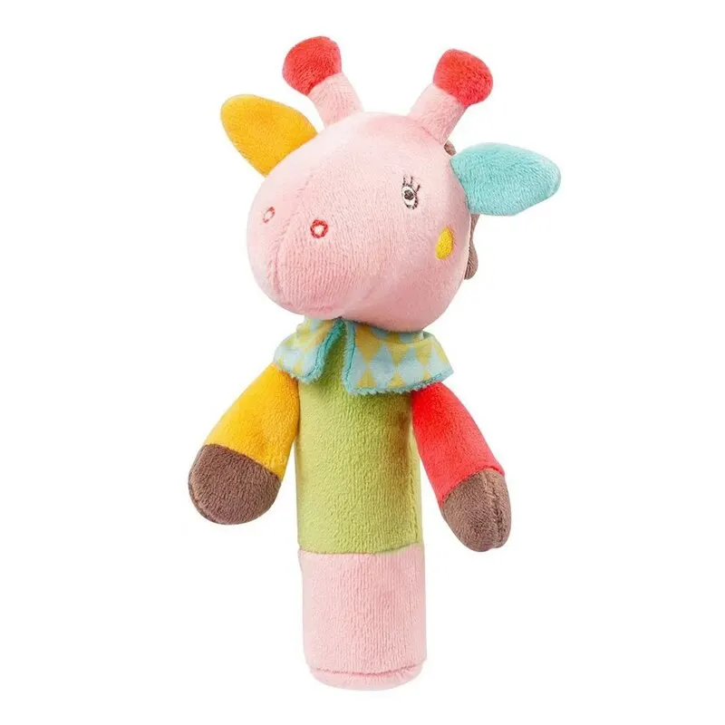 Baby Hand Grasp Ball Cognição Animal Hand Grasp Rattle Brinquedos interativos pai filho