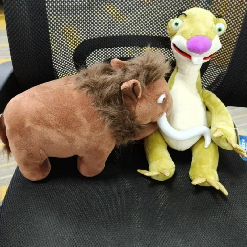 Pluszowa poduszka dla lalek bawełniana zabawka lód wiek zwierzęcy mamut szabla ząbkowany tygrys wiewiórka lenistwo kreskówka dzieci urodziny prezent na boże narodzenie