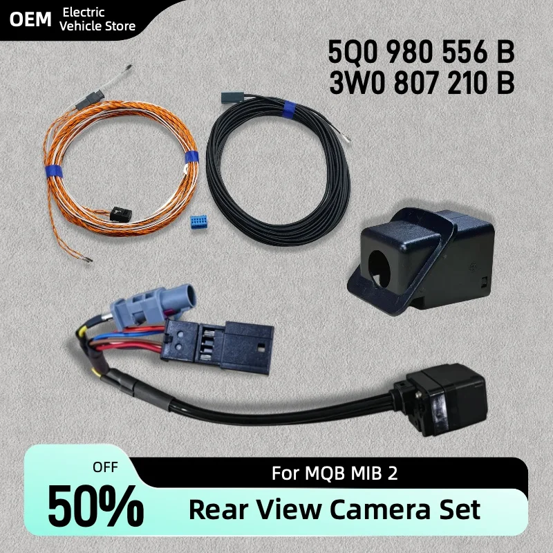 3W0 807 210B/5Q0980556B 5Q0 980 556B Rear View Camera Dynamic Guidance HighLine For MQB MIB2 For A3/Seat Leon for Golf 7